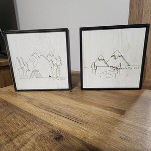 Hobby Lobby 'Open Road' wood boxes decor